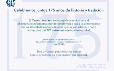 Presentación 175 Aniversario del Casino